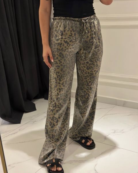 LEOPAR DESENLİ PANTOLON